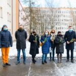 08.03.2021 Sandomierz. Akcja „Krew za babeczkę”. Na zdjęciu: sandomierscy urzędnicy  i pracownicy jednostek podległych gminie  w oczekiwaniu na oddanie krwi / Tomasz Chmiel / Urząd Miasta Sandomierza