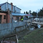 23.03.2021. Ćmielów. Wybuch gazu w domu jednorodzinnym / Emilia Sitarska / Radio Kielce