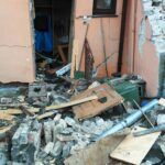 23.03.2021. Ćmielów. Wybuch gazu w domu jednorodzinnym / Emilia Sitarska / Radio Kielce