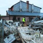 23.03.2021. Ćmielów. Wybuch gazu w domu jednorodzinnym / Emilia Sitarska / Radio Kielce