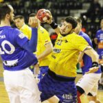 06.03.2021 Kielce. Piłka ręczna mężczyzn. PGNiG Superliga. Mecz Łomża Vive Kielce - Górnik Zabrze. Vladislav Kulesch / Jarosław Kubalski / Radio Kielce