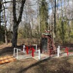 21.03.2021 Zwierzyniec i Czarnca. Miejsce walki i pamięci. Pomnik w Zwierzyńcu / Dionizy Krawczyński / Radio Kielce