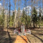 21.03.2021 Zwierzyniec i Czarnca. Miejsce walki i pamięci. Pomnik w Zwierzyńcu / Dionizy Krawczyński / Radio Kielce