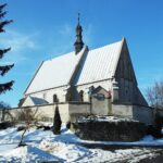 21.02.2021 Wszechświete. Kościół pw. Wszystkich Świętych. Świątynia, w którym chrzczony był Witold Gombrowicz / Emilia Sitarska / Radio Kielce