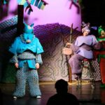 17.03.2021. Kielce. Teatr Kubuś. Próba do spektaklu "Kto z was chciałby rozweselić pechowego nosorożca?" / Wiktor Taszłow / Radio Kielce