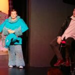 17.03.2021. Kielce. Teatr Kubuś. Próba do spektaklu "Kto z was chciałby rozweselić pechowego nosorożca?". Na zdjęciu (od lewej): Rafał Iwański - aktor, Piotr Bogusław Jędrzejczak - dyrektor Teatru Lalki i Aktora "Kubuś" w Kielcach / Wiktor Taszłow / Radio Kielce