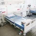 19.03.2021. Kielce. Konferencja wojewody w szpitalu tymczasowym / Wiktor Taszłow / Radio Kielce