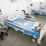 19.03.2021. Kielce. Konferencja wojewody w szpitalu tymczasowym / Wiktor Taszłow / Radio Kielce