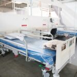 19.03.2021. Kielce. Konferencja wojewody w szpitalu tymczasowym / Wiktor Taszłow / Radio Kielce