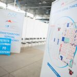 19.03.2021. Kielce. Konferencja wojewody w szpitalu tymczasowym / Wiktor Taszłow / Radio Kielce