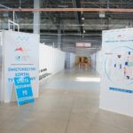 19.03.2021. Kielce. Konferencja wojewody w szpitalu tymczasowym / Wiktor Taszłow / Radio Kielce