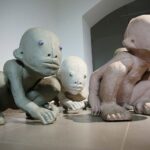 19.03.2021. Kielce. Rzeźby Sylwestra Ambroziaka w BWA / Wiktor Taszłow / Radio Kielce