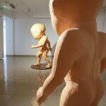 19.03.2021. Kielce. Rzeźby Sylwestra Ambroziaka w BWA / Wiktor Taszłow / Radio Kielce