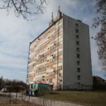 23.03.2021. Kielce. Ulica Młoda 4. Blok socjalny / Wiktor Taszłow / Radio Kielce