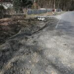 23.03.2021. Lasków. Wypadek na trasie Jędrzejów - Małogoszcz / Wiktor Taszłow / Radio Kielce