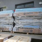 23.03.2021. Kielce. Wojewoda przekazuje sprzęt medyczny szpitalom / Wiktor Taszłow / Radio Kielce