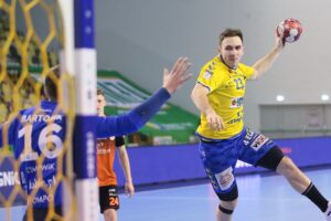 24.03.2021 Kielce. Mecz 20. kolejki PGNiG Superligi: Łomża Vive Kielce - Zagłębie Lubin / Wiktor Taszłow / Radio Kielce