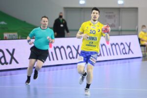 24.03.2021 Kielce. Mecz 20. kolejki PGNiG Superligi: Łomża Vive Kielce - Zagłębie Lubin / Wiktor Taszłow / Radio Kielce