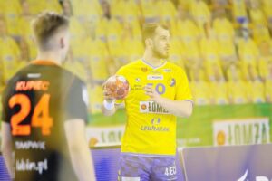 24.03.2021 Kielce. Mecz 20. kolejki PGNiG Superligi: Łomża Vive Kielce - Zagłębie Lubin / Wiktor Taszłow / Radio Kielce