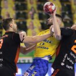 24.03.2021 Kielce. Mecz 20. kolejki PGNiG Superligi: Łomża Vive Kielce - Zagłębie Lubin / Wiktor Taszłow / Radio Kielce