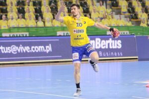 24.03.2021 Kielce. Mecz 20. kolejki PGNiG Superligi: Łomża Vive Kielce - Zagłębie Lubin / Wiktor Taszłow / Radio Kielce