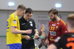 24.03.2021 Kielce. Mecz 20. kolejki PGNiG Superligi: Łomża Vive Kielce - Zagłębie Lubin / Wiktor Taszłow / Radio Kielce