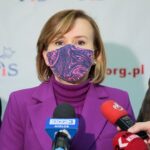 25.03.2021. Kielce. Konferencja Prawa i Sprawiedliwości. Na zdjęciu: Anna Krupka - wiceminister sportu / Wiktor Taszłow / Radio Kielce