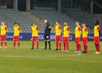 26.03.2021. Kielce. Mecz Korona Kielce - Miedź Legnica / Wiktor Taszłow / Radio Kielce