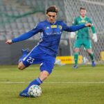 26.03.2021. Kielce. Mecz Korona Kielce - Miedź Legnica / Wiktor Taszłow / Radio Kielce