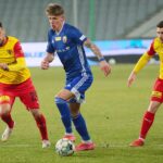 26.03.2021. Kielce. Mecz Korona Kielce - Miedź Legnica / Wiktor Taszłow / Radio Kielce