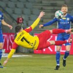 26.03.2021. Kielce. Mecz Korona Kielce - Miedź Legnica / Wiktor Taszłow / Radio Kielce