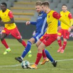 26.03.2021. Kielce. Mecz Korona Kielce - Miedź Legnica / Wiktor Taszłow / Radio Kielce