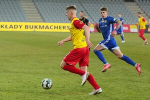 26.03.2021. Kielce. Mecz Korona Kielce - Miedź Legnica / Wiktor Taszłow / Radio Kielce