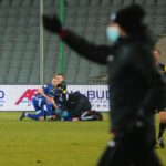 26.03.2021. Kielce. Mecz Korona Kielce - Miedź Legnica / Wiktor Taszłow / Radio Kielce