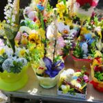 27.03.2021. Kielce. Dekoracje świąteczne na bazarze / Wiktor Taszłow / Radio Kielce