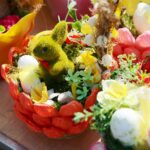 27.03.2021. Kielce. Dekoracje świąteczne na bazarze / Wiktor Taszłow / Radio Kielce