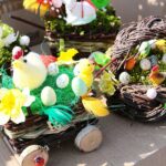 27.03.2021. Kielce. Dekoracje świąteczne na bazarze / Wiktor Taszłow / Radio Kielce