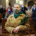28.03.2021. Kielce. Niedziela Palmowa. Msza św. w bazylice katedralnej / Wiktor Taszłow / Radio Kielce