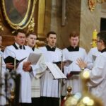 28.03.2021. Kielce. Niedziela Palmowa. Msza św. w bazylice katedralnej / Wiktor Taszłow / Radio Kielce