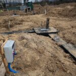 29.03.2021. Nowa Słupia. Budowa Parku Dziedzictwa Gór Świętokrzyskich / Wiktor Taszłow / Radio Kielce