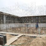 29.03.2021. Nowa Słupia. Budowa Parku Dziedzictwa Gór Świętokrzyskich / Wiktor Taszłow / Radio Kielce