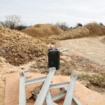 29.03.2021. Nowa Słupia. Budowa Parku Dziedzictwa Gór Świętokrzyskich / Wiktor Taszłow / Radio Kielce