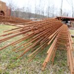 29.03.2021. Nowa Słupia. Budowa Parku Dziedzictwa Gór Świętokrzyskich / Wiktor Taszłow / Radio Kielce