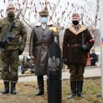 01.03.2021. Kielce. Cmentarz na Piaskach. Obchody Narodowego Dnia Pamięci Żołnierzy Wyklętych / Wiktor Taszłow / Radio Kielce