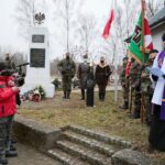 01.03.2021. Kielce. Cmentarz na Piaskach. Obchody Narodowego Dnia Pamięci Żołnierzy Wyklętych / Wiktor Taszłow / Radio Kielce