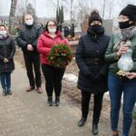 01.03.2021. Kielce. Cmentarz na Piaskach. Obchody Narodowego Dnia Pamięci Żołnierzy Wyklętych / Wiktor Taszłow / Radio Kielce