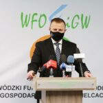 01.03.2021. Kielce. Wojewódzki Fundusz Ochrony Środowiska w Kielcach. Konferencja prasowa. Na zdjęciu: Ryszard Gliwiński - prezes WFOŚiGW w Kielcach / Wiktor Taszłow / Radio Kielce