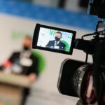 01.03.2021. Kielce. Wojewódzki Fundusz Ochrony Środowiska w Kielcach. Konferencja prasowa. Na zdjęciu: Ryszard Gliwiński - prezes WFOŚiGW w Kielcach / Wiktor Taszłow / Radio Kielce