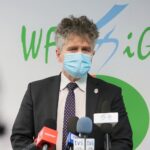 01.03.2021. Kielce. Wojewódzki Fundusz Ochrony Środowiska w Kielcach. Konferencja prasowa. Na zdjęciu: Krzysztof Słoń - senator / Wiktor Taszłow / Radio Kielce