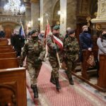 01.03.2021. Kielce. Uroczysta msza święta z okazji Narodowego Dnia Pamięci "Żołnierzy Wyklętych" / Wiktor Taszłow / Radio Kielce